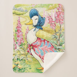 "Jemima Puddle Duck" van Beatrix Potter Sherpa Deken