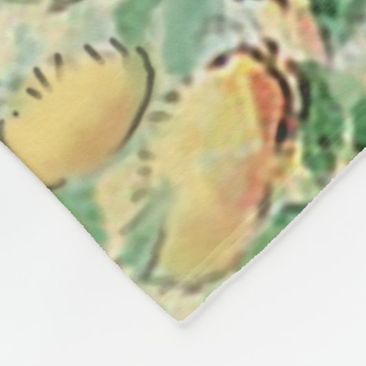 Jemima Puddle eend bij de vijver Fleece Deken (Hoek)