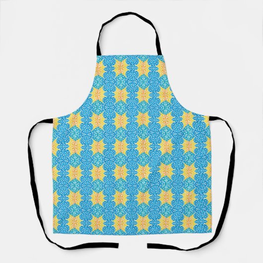 Jen Mosaic Apron Schort (Voorkant)