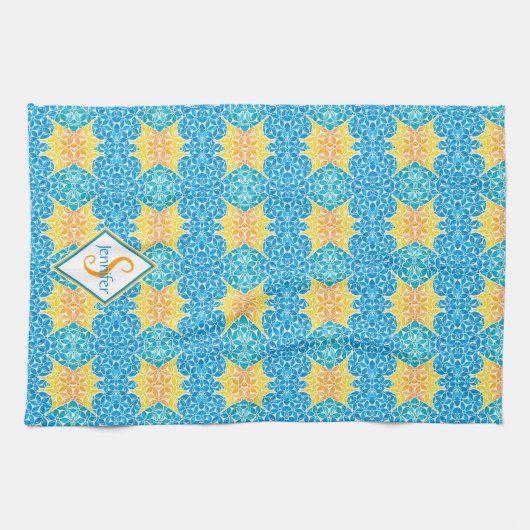 Jen Mosaic Kitchen Towel Theedoek (Horizontaal)