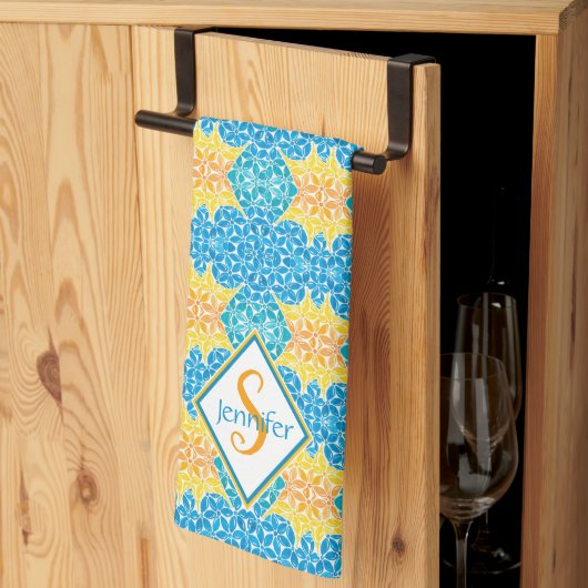 Jen Mosaic Kitchen Towel Theedoek (Derde Gevouwen)