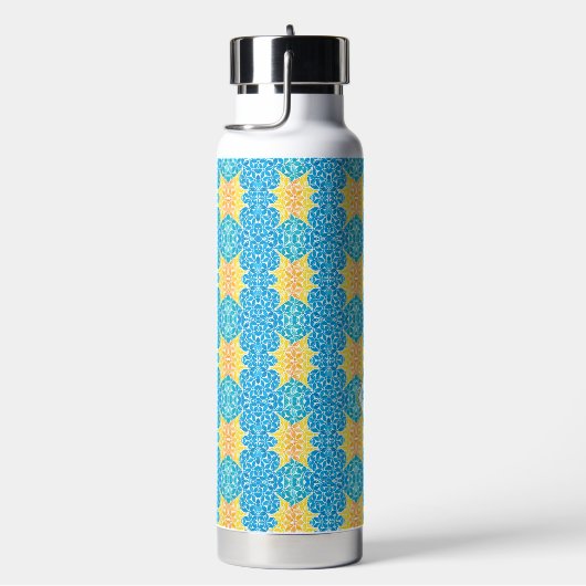 Jen Mosaic Water Bottle Waterfles (Rechts)