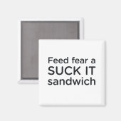 Jen Sincero Badass Magnet Magneet (Voorkant / Achterkant)