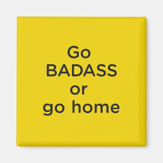 Jen Sincero Badass Magnet Magneet (Voorkant)