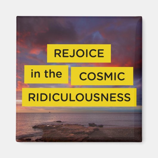 Jen Sincero Badass Motivational Citation Magnet (Devant)