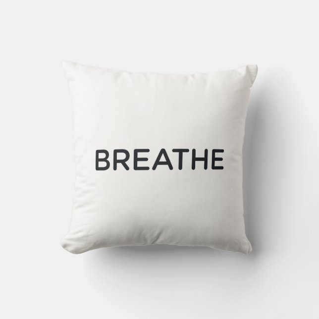 Jen Sincero Breathe Coussin (Recto)
