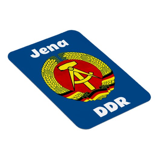 Jena, DDR, Jena, Duitsland (Oost-Duitse DDR Ossi) Magneet (Rechterzijde)