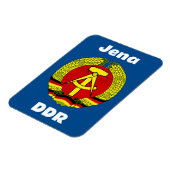 Jena, DDR, Jena, Duitsland (Oost-Duitse DDR Ossi) Magneet (Linkerzijde)