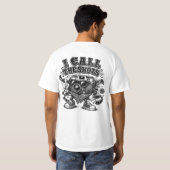 J'encadre les plans – T-Shirt Black Camera (Dos entier)