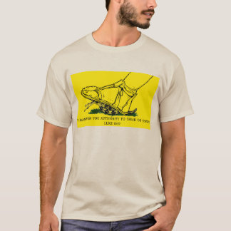 J'enfile où je suis envoyé T-shirt
