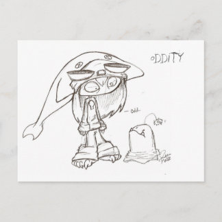jenn, Oddity Briefkaart