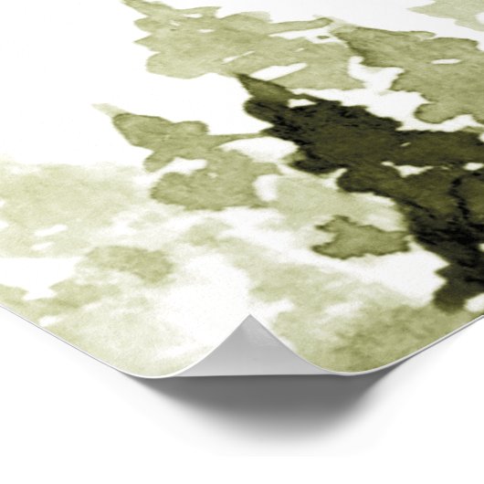 JENNA Pine Tree Mountain Bossen Camp Bachelorette Poster (Hoek)