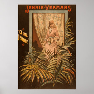Jennie Yeamans affiche de jeu de "notre Jennie"