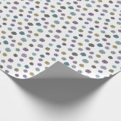 Jennifer Collectie Waterverf Kleine Stippen Cadeaupapier (Hoek)