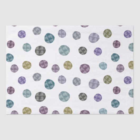 Jennifer Confetti Stippen Tissue Paper Tissuepapier (Voorkant)