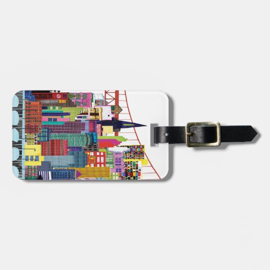 Jennifer Maravillas Bagagelabel (Voorkant horizontaal)