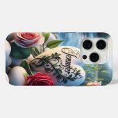 Jennifer's hart bij de rivier Case-Mate iPhone case (Achterkant (horizontaal))