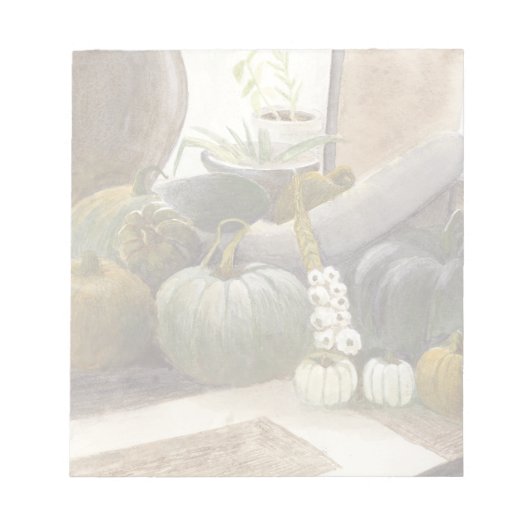 Jennifer's pompoenen notitieblok (Voorkant)