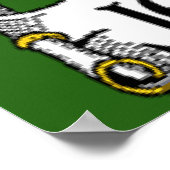 Jennings Coat of Arms Irish Flag Print (Hoek)