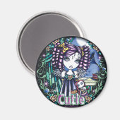 Jenny Cute Rag Doll Angel Magnet (Recto/Verso)