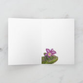 Jenny la carte d'anniversaire du caméléon (Intérieur)