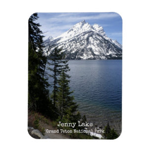 Jenny Lake Grand Teton National Park Magnet Magneet