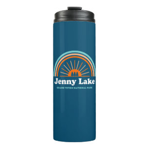 Jenny Lake Grand Teton National Park Rainbow Thermosbeker