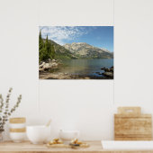 Jenny Lake in Grand Teton National Park Poster (Keuken)