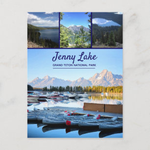 Jenny Lake   Nationaal park Grand Teton Briefkaart