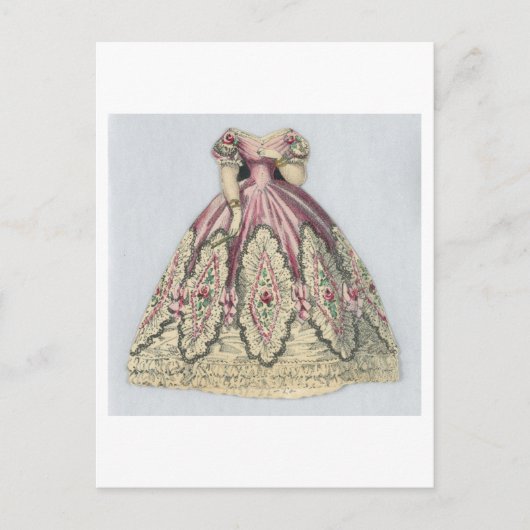  Jenny Lind Paper Doll Briefkaart (Voorkant)