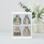  Jenny Lind Paper Dolls Briefkaart (Staand voorkant)
