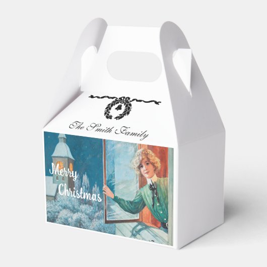  Jenny Nyström Custom Merry Christmas Bedankdoosjes (Voorkant Zijde)