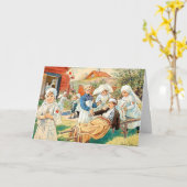 Jenny Nystrom - Rode Kruis Kaart (Gele Bloem)