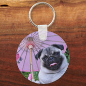 Jenny The Pug - Sleutelhanger (Voorkant)