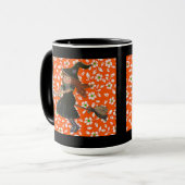 Jenny Witch op haar bezem Mok (Voorkant links)