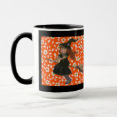 Jenny Witch sur son Broom Mug (Gauche)