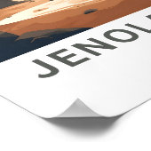 Jenolan Caves Australia Reisprint Poster (Hoek)