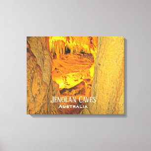 Jenolan grott kalksteengrotten Australië Canvas Afdruk