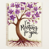 J'enracine pour vous planificateur (Devant)