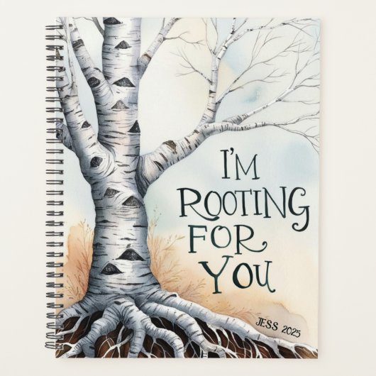 J'enracine pour vous planificateur (Devant)