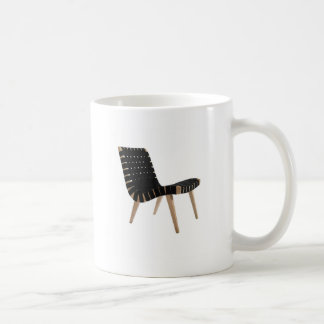 JENS RISOM door bekende Mid-Century Modern Strap-v Koffiemok