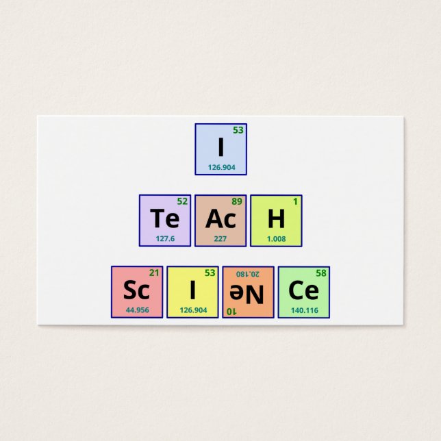 J'Enseigne la science (Devant)