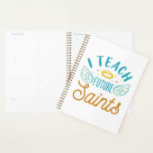 J'enseigne les futurs saints École catholique ense (Devant avec enveloppe)