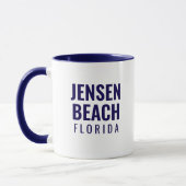 Jensen Beach Floride Café Mug (Gauche)