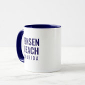 Jensen Beach Floride Café Mug (Devant gauche)