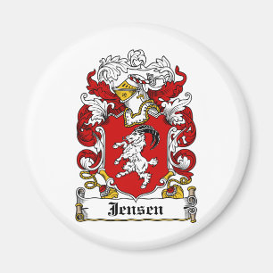 Jensen Family Crest Magneet