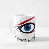 J'entends avec ma tasse de yeux (Devant gauche)