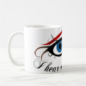 J'entends avec ma tasse de yeux (Gauche)