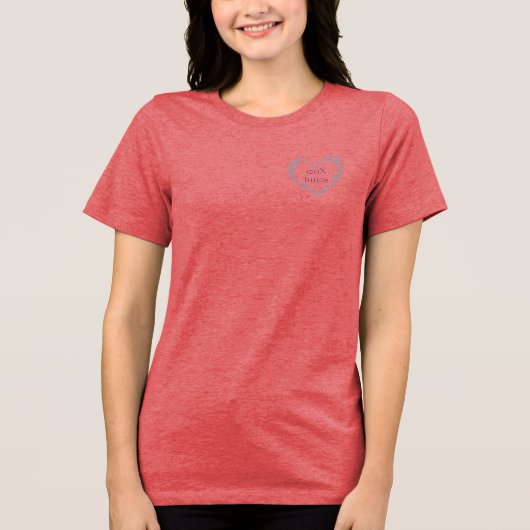 jenX Tunes Merch Women's T-Shirt (Voorkant)