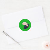 Jeo Boden Ultimate Meme (groen) Ronde Sticker (Envelop)